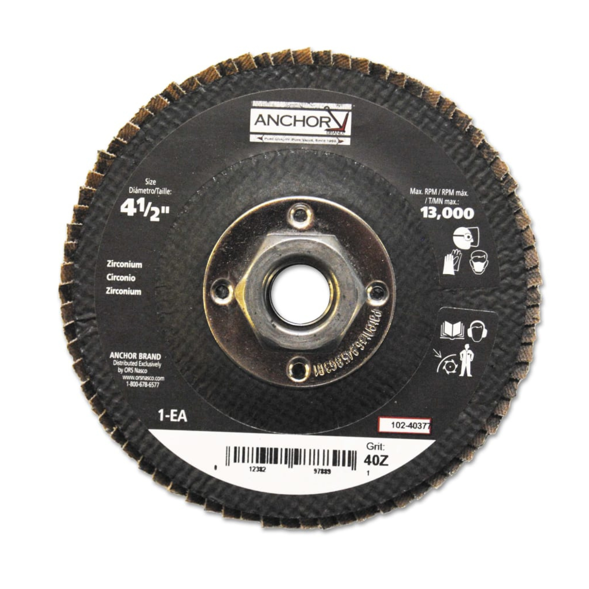 Anchor Abrasive High Density Flap Disc from GME Supply